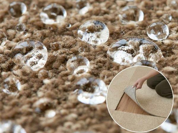 撥水機能付きタイルカーペット『プルーフ』