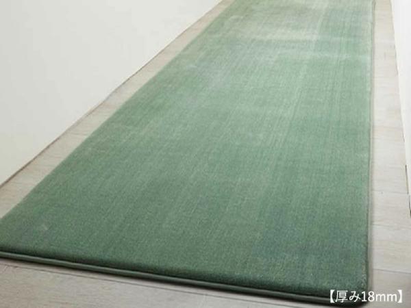 廊下にも敷き込めるサイズオーダー可能なカーペット『ワンダフィ』