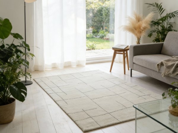 無染色ウールラグ「カーラ」