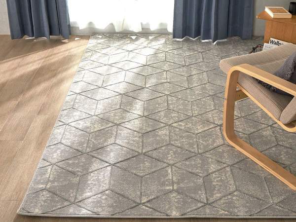 高密度のお手入れしやすいラグ