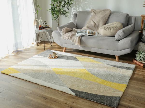 ホットカーペット対応可能なラグと北欧インテリア