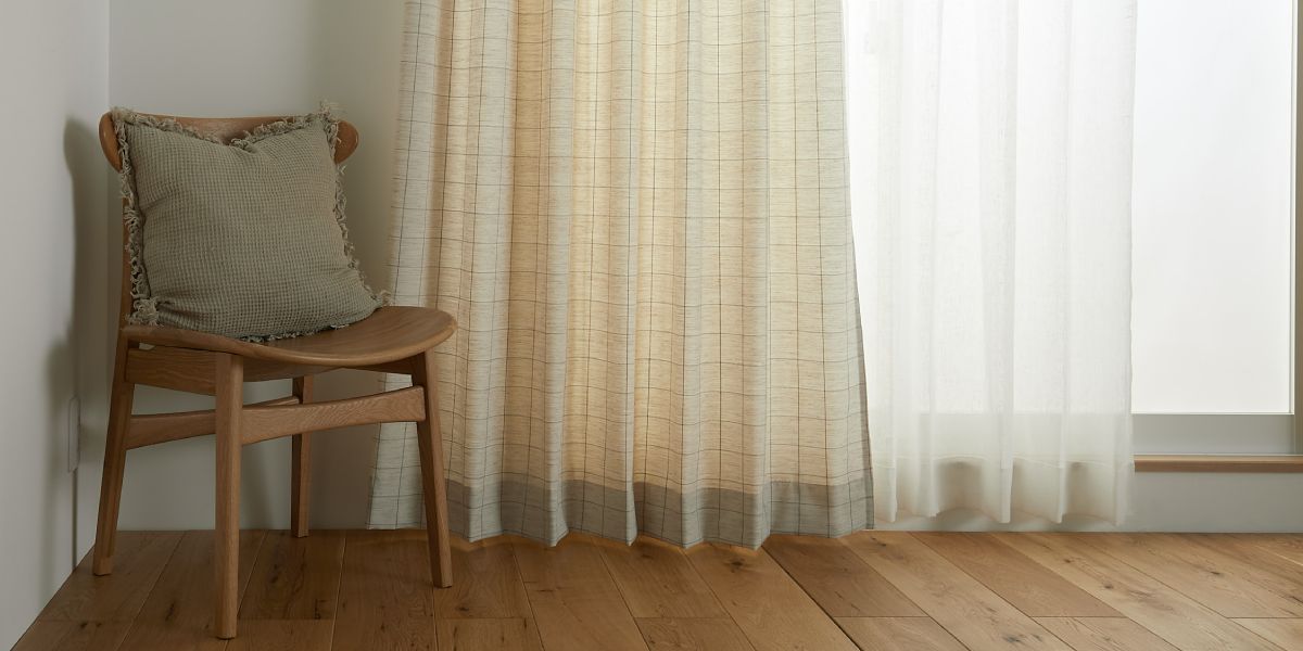 韓国風のカーテン