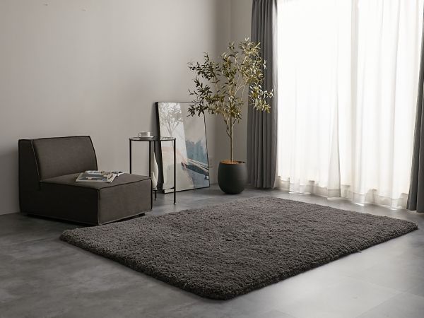 グレーを基調としたモダンなインテリア