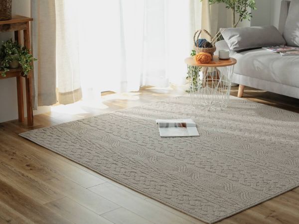 おしゃれなカフェ風ラグ『レオル』