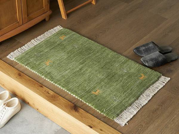 ウールの玄関マット『イロハ』