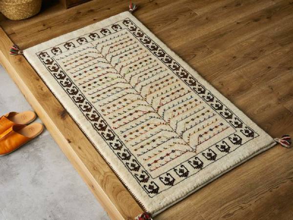 ギャッベの玄関マット