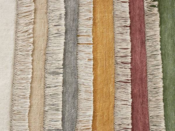 ギャッベの玄関マットのカラー展開