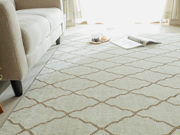 モロッカンのコラベル柄ラグ