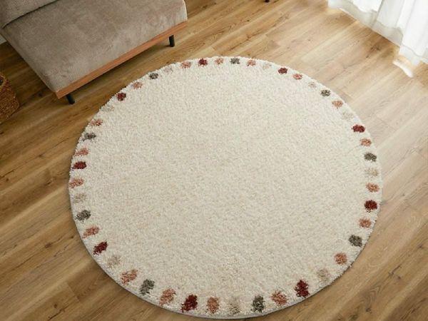 おしゃれな円形ラグ『ランド』