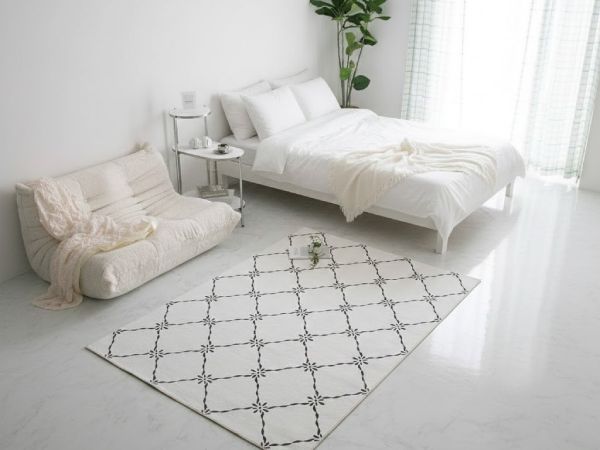 白を基調したインテリア