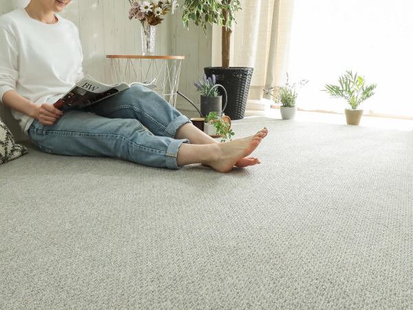 遮音等級ΔLL(I)-6の防音カーペット『アレグロ』とナチュラルインテリア