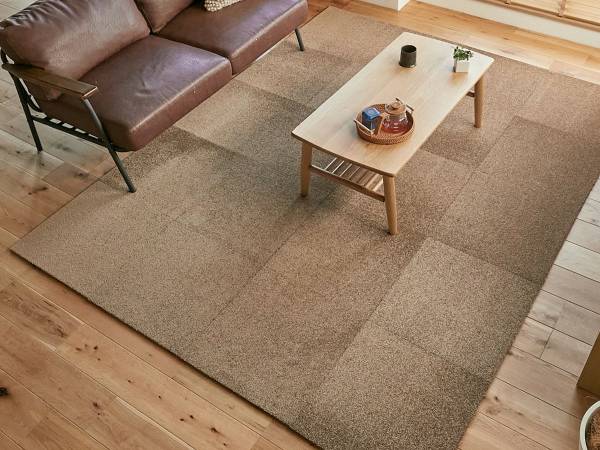 防音効果もある強力撥水タイルカーペット