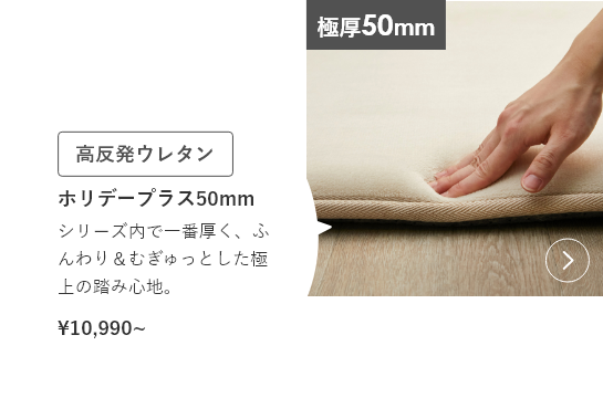 ホリデープラス 高反発【厚み約50ｍｍ】