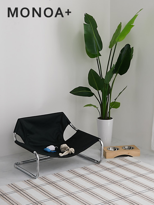 ペットベッド カードル ブラック イメージ