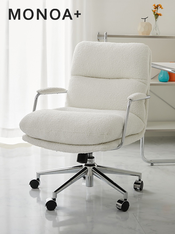 デスクチェア リセーレ ホワイト イメージ