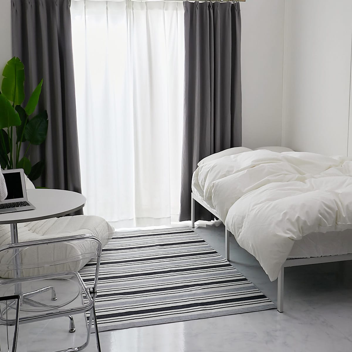 メンズライクな部屋に