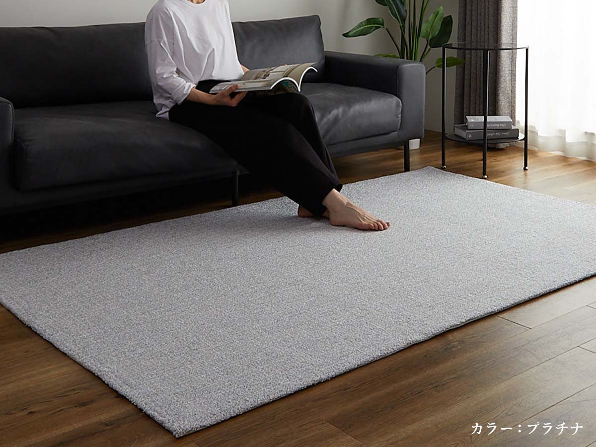足元にあるラグのイメージ