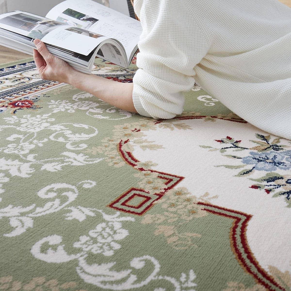 寝転んでいる様子