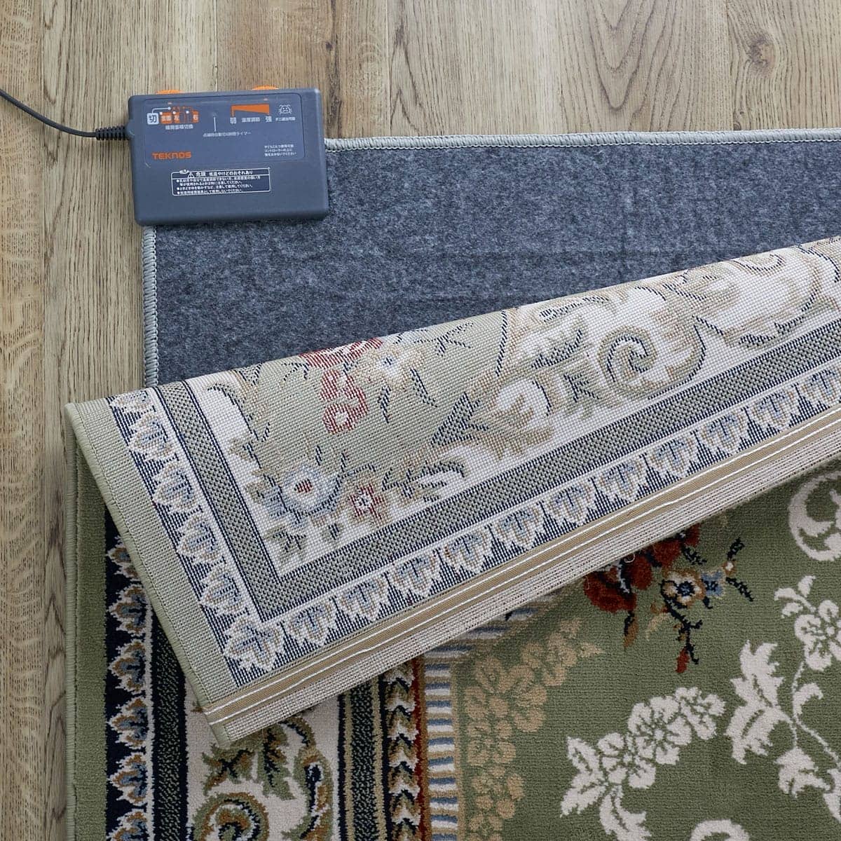 ホットカーペットの使用イメージ