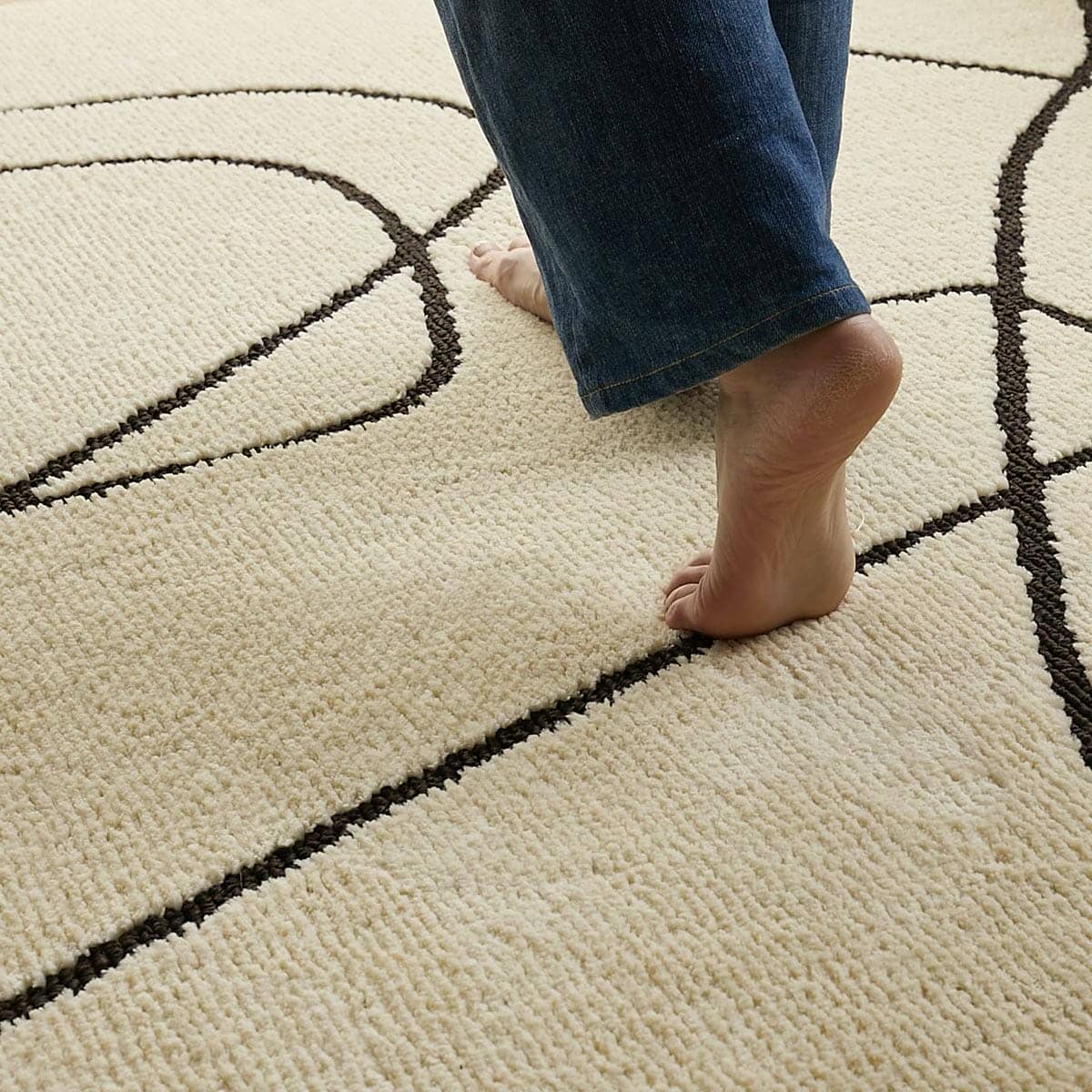 歩いている様子