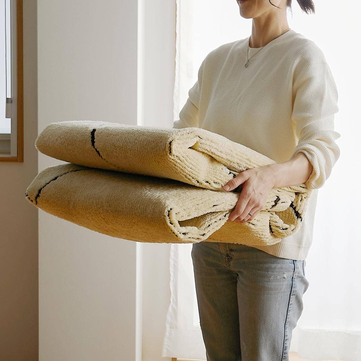 持ち運んでいる様子