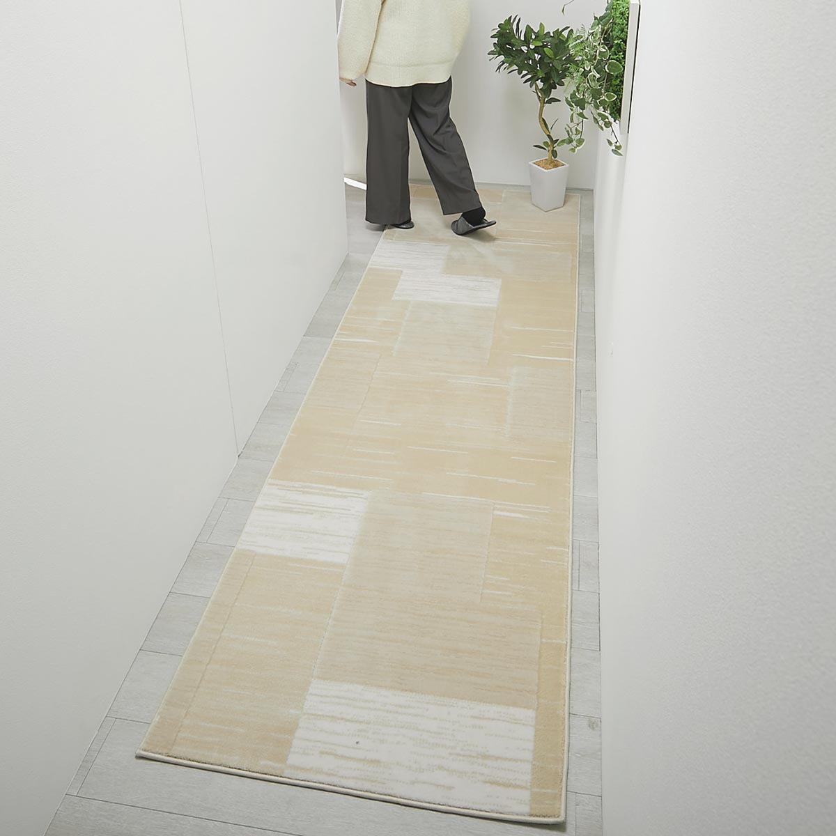 斜めから見た様子