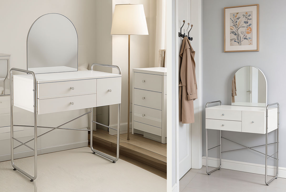 いろいろなスタイルに合わせている様子