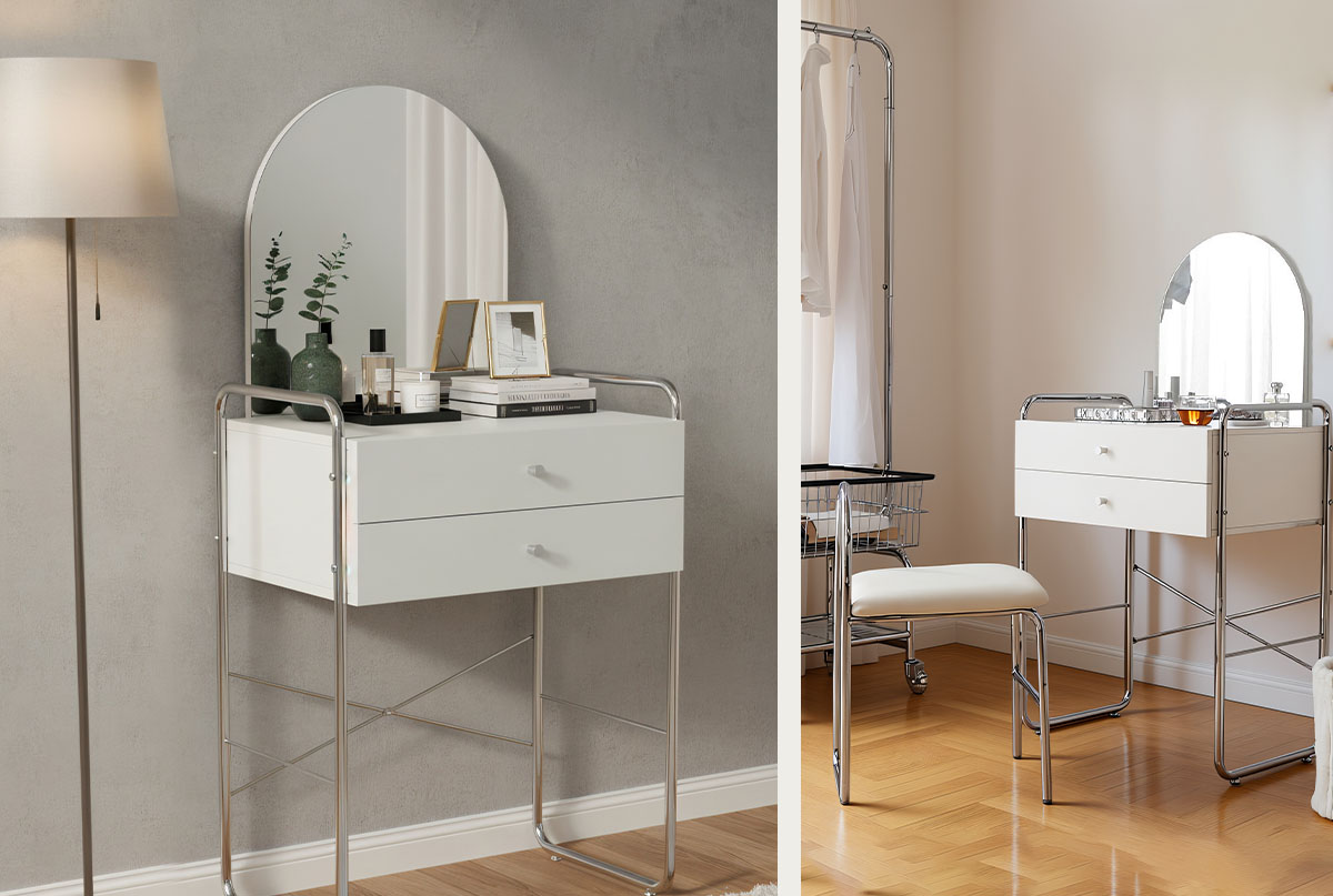 いろいろなスタイルに合わせている様子