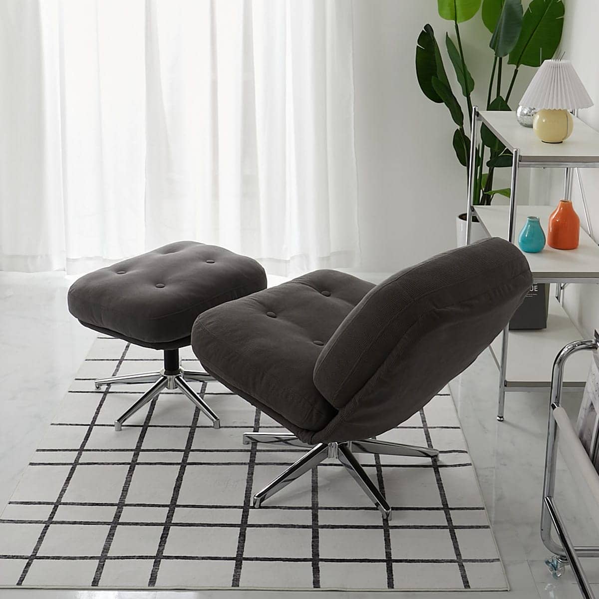 ゆったりとくつろいでいる様子