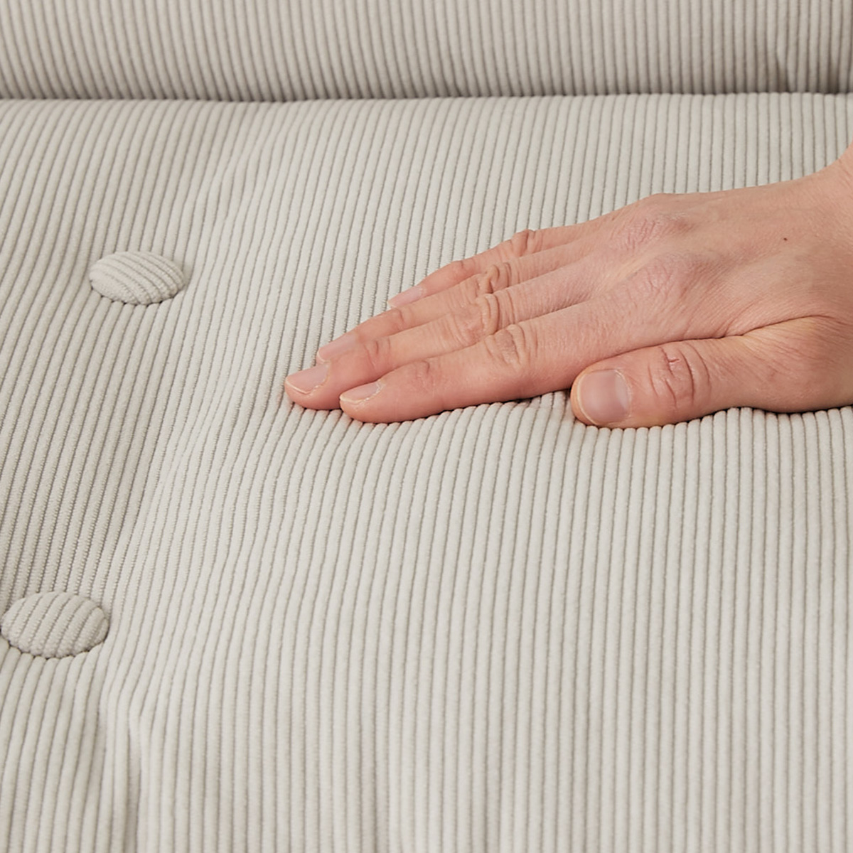 生地のアップ画像