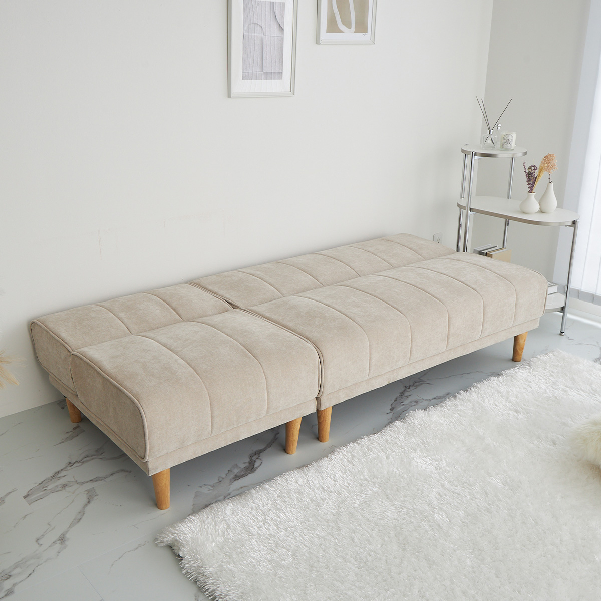 ベッドとして使用しているイメージ