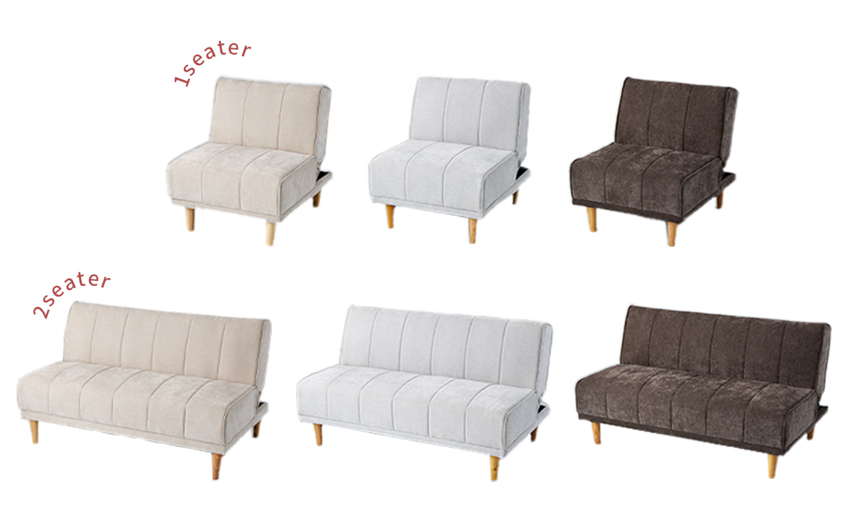 2サイズ・3カラーの紹介