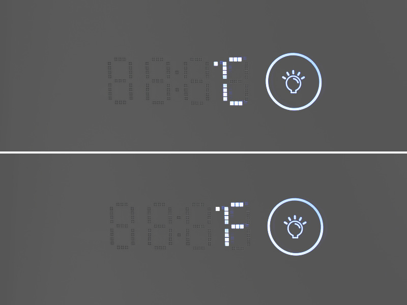 フックに掛けている様子