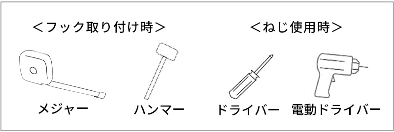 必要工具の詳細画像